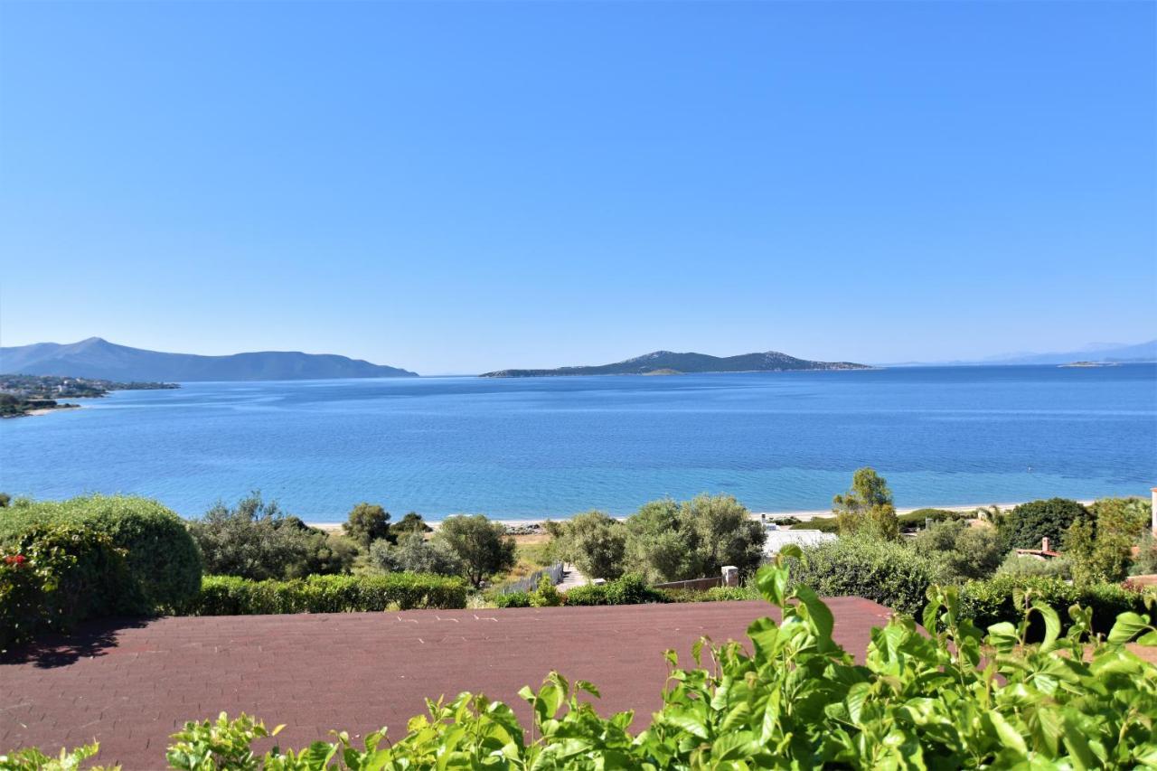 Blue Bay View - Beach House Vathirrevma Exterior foto