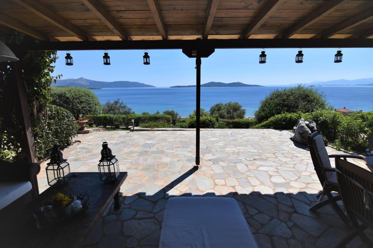 Blue Bay View - Beach House Vathirrevma Exterior foto
