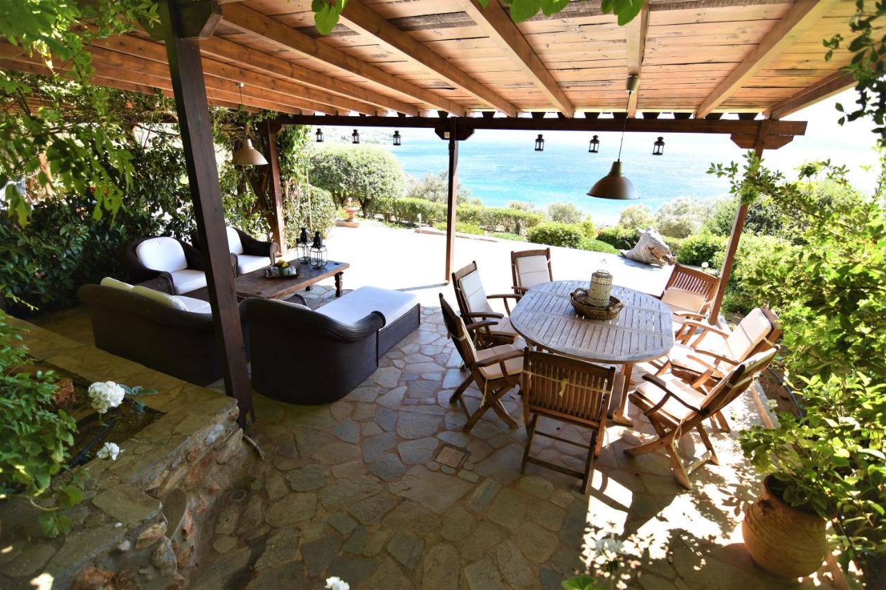 Blue Bay View - Beach House Vathirrevma Exterior foto