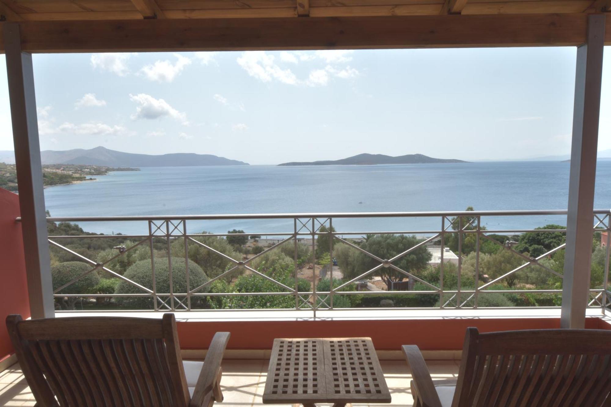Blue Bay View - Beach House Vathirrevma Exterior foto